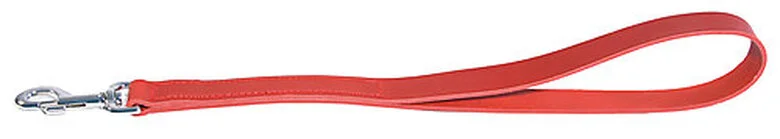 Martin Sellier - Laisse Double Avec Bords Arrondis En Cuir De 50cm Pour Chien - Rouge 3 Martin Sellier - Laisse Double Avec Bords Arrondis En Cuir De 50cm Pour Chien - Rouge