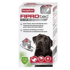 Beaphar - Pipettes Anti-tiques Fiprotec Combo Pour Grand Chien - X3