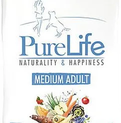 Flatazor - Croquettes PURE LIFE Medium Adult Pour Chien - 12Kg