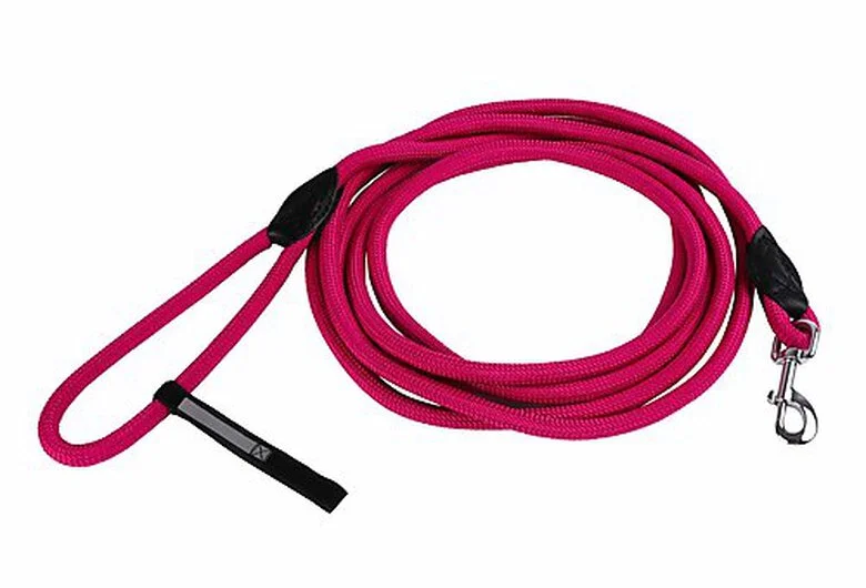 Animalis - Longe En Corde Forte De 5m Pour Chien - Fuchsia 4 Animalis - Longe En Corde Forte De 5m Pour Chien - Fuchsia – Image 2