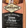 Carnilove - Croquettes Saumon Et Dinde Pour Grand Chiot -Animalerie Boutique 40340