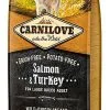 Carnilove - Croquettes Saumon Et Dinde Pour Grand Chien -Animalerie Boutique 40342