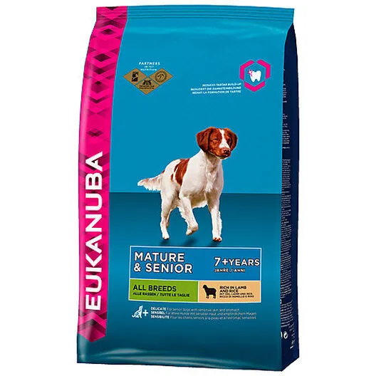Eukanuba - Croquettes Mature 7+ à L'Agneau Et Riz Pour Chien Sénior - 12Kg 3 Eukanuba - Croquettes Mature 7+ à L'Agneau Et Riz Pour Chien Sénior - 12Kg