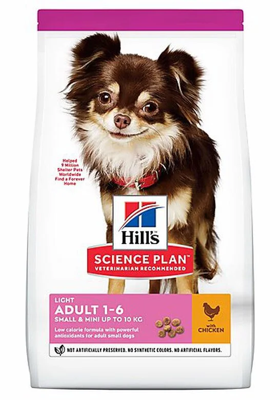 Hill's Science Plan Hill's - Canine Adult Light Small & Mini Poulet Pour Chien - 6Kg 3 Hill's Science Plan Hill's - Canine Adult Light Small & Mini Poulet Pour Chien - 6Kg
