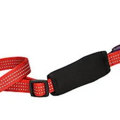 Bobby - Laisse Avec Attache Sécurité Voiture Rouge Pour Chien