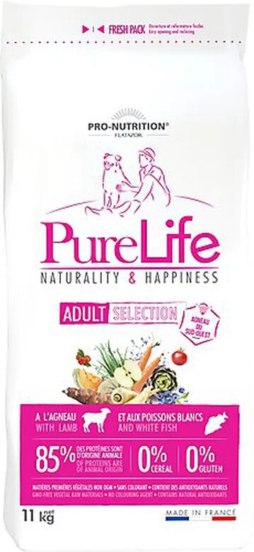 Flatazor - Croquettes PURE LIFE Adult Selection Pour Chien - 12Kg 3 Flatazor - Croquettes PURE LIFE Adult Selection Pour Chien - 12Kg