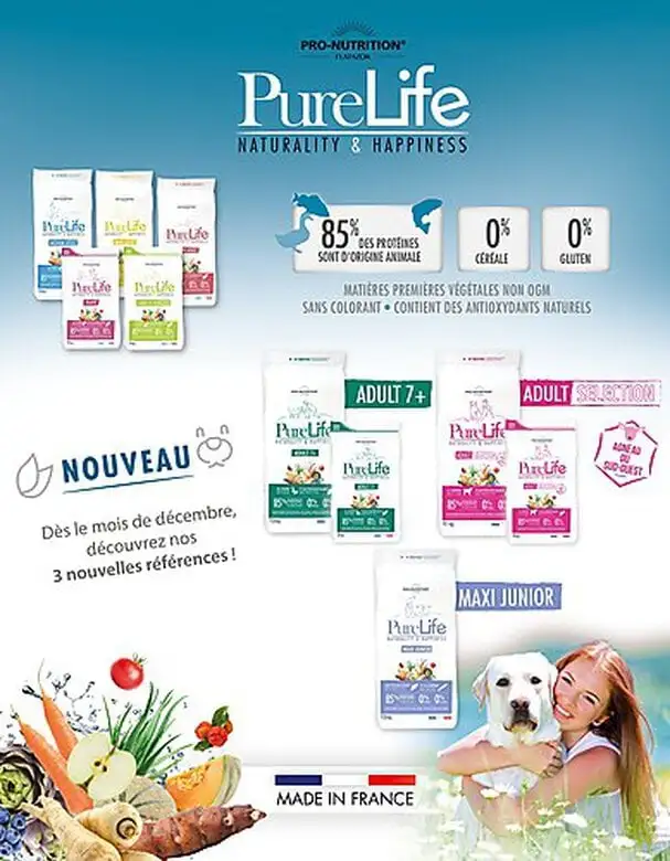 Flatazor - Croquettes PURE LIFE Adult Selection Pour Chien - 12Kg 4 Flatazor - Croquettes PURE LIFE Adult Selection Pour Chien - 12Kg – Image 2