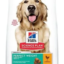 Hill's Science Plan - Croquettes Perfect Weight Large Adult Poulet Pour Chien - 12Kg