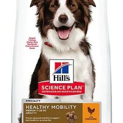 Hill's Science Plan - Croquettes Healthy Mobility Medium Adult Poulet Pour Chien - 12Kg