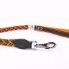 Yogipet - Laisse En Cuir Tressé 120cm Pour Chien - Orange -Animalerie Boutique 41889
