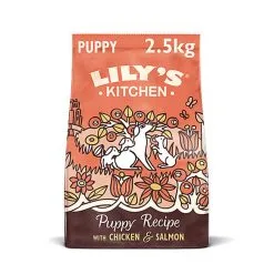 Lily's Kitchen - Croquettes Poulet Et Saumon Sans Céréales Pour Chiot - 2,5Kg