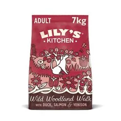 Lily's Kitchen - Croquettes Canard Saumon Et Chevreuil Sans Céréales Pour Chien - 7Kg