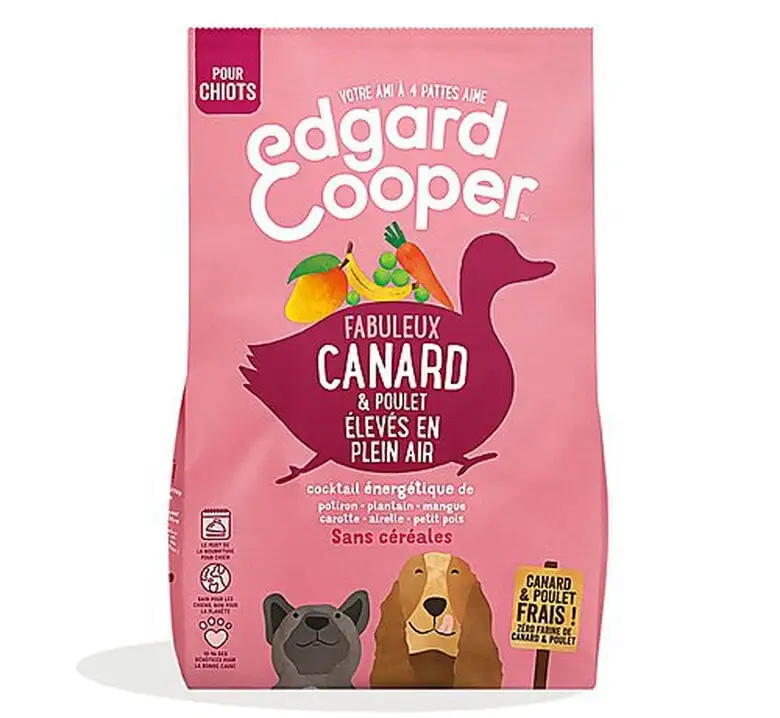 Edgard & Cooper - Croquettes Naturelles Sans Céréales Canard Et Poulet Frais Pour Chiot - 12Kg 3 Edgard & Cooper - Croquettes Naturelles Sans Céréales Canard Et Poulet Frais Pour Chiot - 12Kg