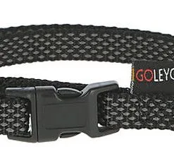 Goleygo - Ensemble Laisse Collier Et Goupille Noir Pour Chien - S -Animalerie Boutique 47761