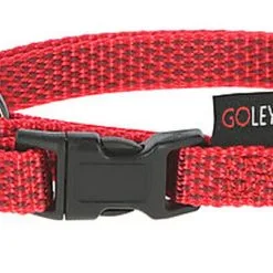 Goleygo - Ensemble Laisse Collier Et Goupille Rouge Pour Chien - S -Animalerie Boutique 47763