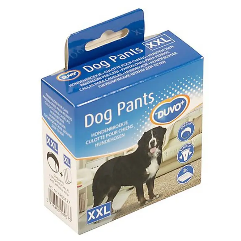 Duvoplus - Culotte Hygiénique XXL Pour Chien - Noir 3 Duvoplus - Culotte Hygiénique XXL Pour Chien - Noir