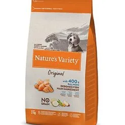Nature's Variety - Croquettes Original Au Saumon Pour Chiot - 2Kg