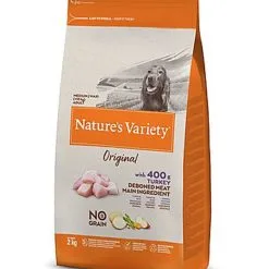 Nature's Variety - Croquettes Original Adulte à La Dinde Pour Chien - 2Kg