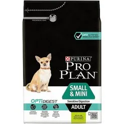 Pro Plan - Croquettes Small Sensitive Digestion à L'Agneau Pour Petit Chien - 3Kg -Animalerie Boutique 52209