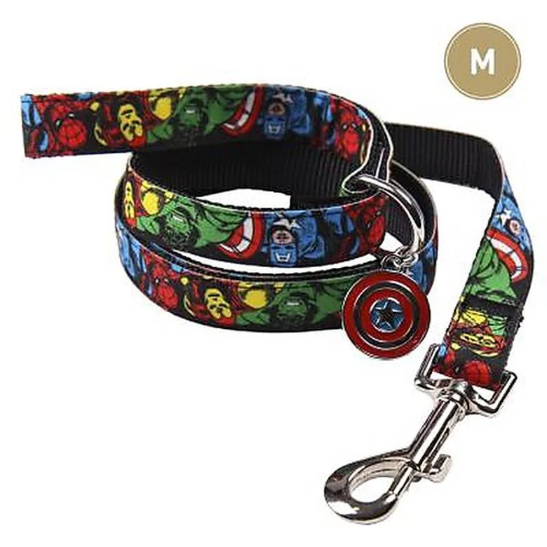 For Fan Pets - Laisse Marvel En Nylon Pour Chien - M 3 For Fan Pets - Laisse Marvel En Nylon Pour Chien - M