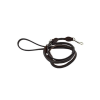 Comme Un Roi - Laisse Cuir Ajustable So Chic Marron Pour Chien Et Chat - 220cm -Animalerie Boutique 64886
