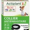 ActiPlant'3 - Collier Antiparasitaire Pour Petit Chien - Noir -Animalerie Boutique 66671