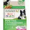 ActiPlant'3 - Pipettes Antiparasitaires Et Apaisantes Bio Pour Chien De Moyenne Taille - X3 -Animalerie Boutique 66673