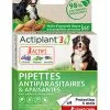 ActiPlant'3 - Pipettes Antiparasitaires Et Apaisantes Bio Pour Grand Chien - X3 -Animalerie Boutique 66677