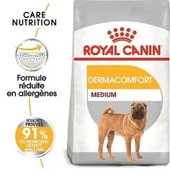 Royal Canin - Croquettes Medium Dermacomfort Pour Chien -Animalerie Boutique 67442