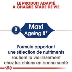 Royal Canin - Croquettes Maxi Ageing 8+ Pour Chien Senior - 15Kg -Animalerie Boutique 67673