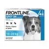 Frontline - Pipettes Antiparasitaire Pour Chien De 10 à 20Kg - 4x1,34ml -Animalerie Boutique 69095