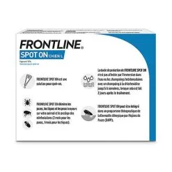 Frontline - Pipettes Antiparasitaire Pour Chien De 20 à 40Kg - 4x2,68ml -Animalerie Boutique 69098