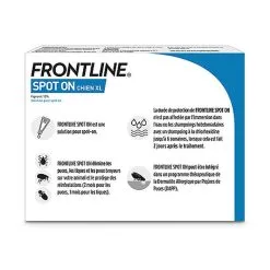 Frontline - Pipettes Antiparasitaire Pour Chien De 40 à 60kg - 4x4,02ml -Animalerie Boutique 69102