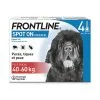 Frontline - Pipettes Antiparasitaire Pour Chien De 40 à 60kg - 4x4,02ml -Animalerie Boutique 69105
