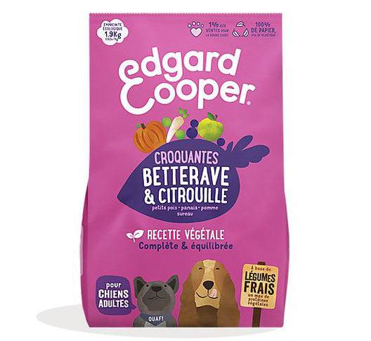 Edgard & Cooper - Croquettes Végétales Betterave Et Citrouille Pour Chien - 2,5Kg 3 Edgard & Cooper - Croquettes Végétales Betterave Et Citrouille Pour Chien - 2,5Kg