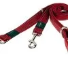 Rogz - Laisse Utility Multiple Rouge Pour Chiens - 180x2,5cm