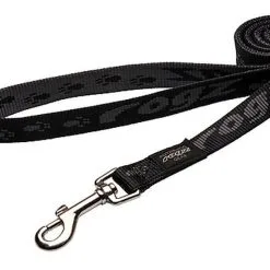 Rogz - Laisse Simple Alpinist Noir Pour Chiens - L