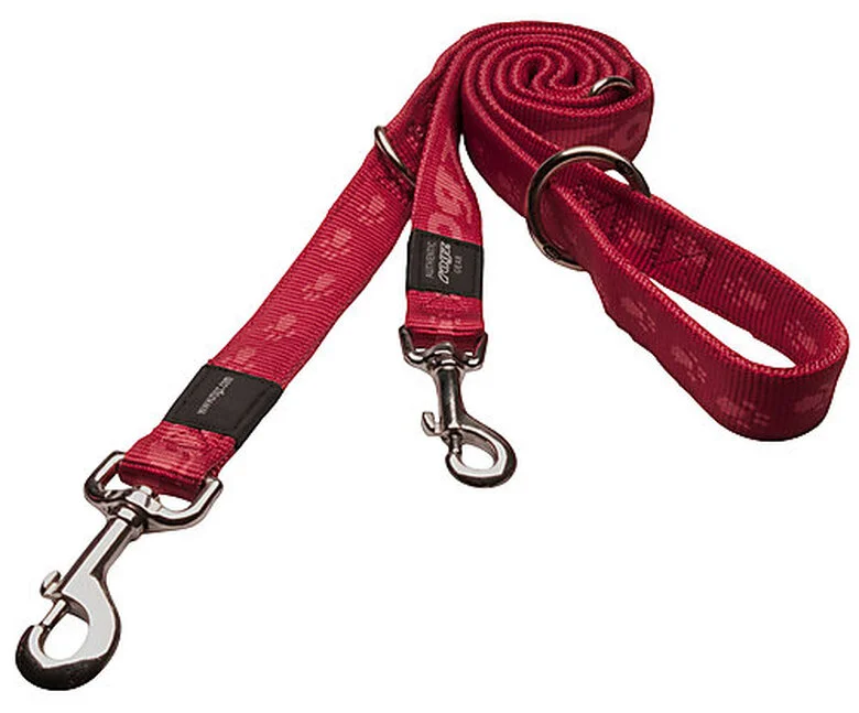Rogz - Laisse Alpinist Multiple Rouge Pour Chien - XL 3 Rogz - Laisse Alpinist Multiple Rouge Pour Chien - XL
