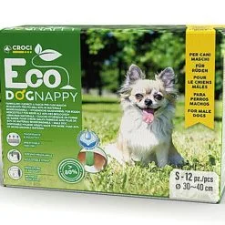 Croci - Couche Hygiénique Eco DOGNAPPY Pour Chiens Mâles - S