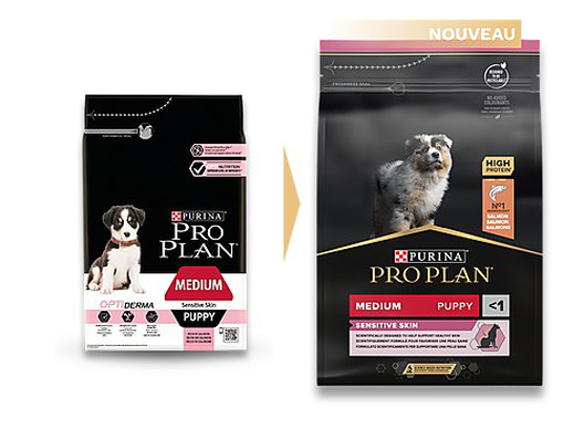 Pro Plan - Croquettes OPTIDERMA Medium Sensitive Skin Saumon Pour Chiot - 3Kg 8 Pro Plan - Croquettes OPTIDERMA Medium Sensitive Skin Saumon Pour Chiot - 3Kg – Image 6