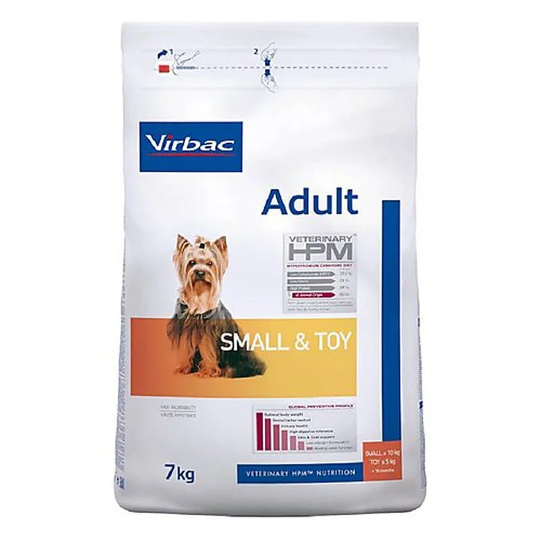 Virbac - Croquettes Veterinary HPM Adult Small & Toy Dog Pour Chiens - 7Kg 2 Virbac - Croquettes Veterinary HPM Adult Small & Toy Dog Pour Chiens - 7Kg