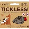 Tickless - Médaillon Ecopet Antiparasitaire Ultrason Pour Chiens Et Chats - 3,8cm -Animalerie Boutique 76332