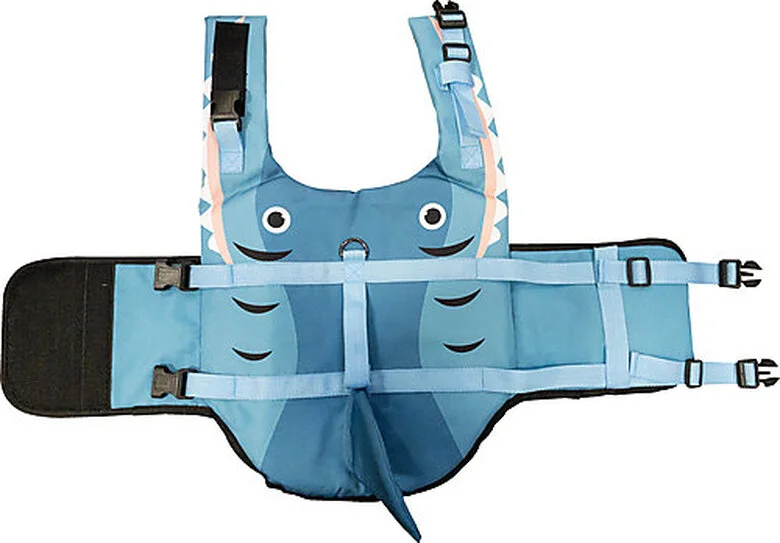 Croci - Gilet De Sauvetage Shark Pour Chiens - 25cm 4 Croci - Gilet De Sauvetage Shark Pour Chiens - 25cm – Image 2