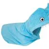 Croci - Peignoir Requin Bleu Pour Chiens - 70x72cm -Animalerie Boutique 76423