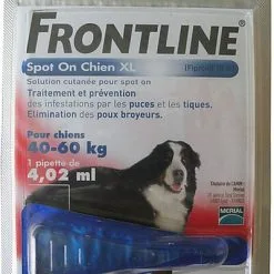 Frontline - Pipette Antiparasitaire Pour Chien De 40 à 60Kg - 4,02ml